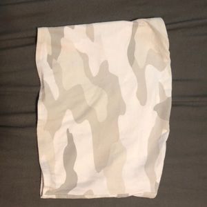 victoria’s secret pink camo tube top